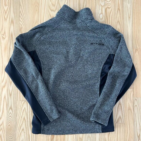 Spyder Quarter Zip Pullover - M - Picture 4 of 5